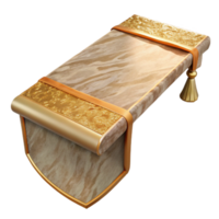 elegant artistic Table Runner Cutout for Dining Table Decor png