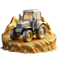 außergewöhnlich klassisch Traktor Silhouette Landwirtschaft transparent zum Landwirtschaft Fachmann png