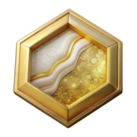 elegant classic Transparent Hexagon Grid for Sci Fi Ui Design png