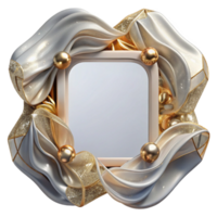 beautiful rustic Transparent Tech Frame Border for Futuristic Design original png