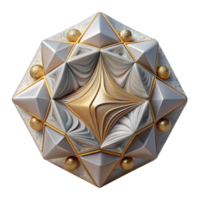 magnificent classic Transparent Tech Geometric Pattern for Abstract Art professional png