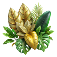 magnificent minimalist Tropical Jungle Vines Cutout for Nature Illustrations detailed png