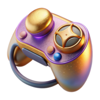 vibrant modern Vr Controller with Joystick Cutout for Game Controls premium png