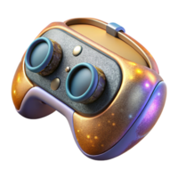 serene minimalist Vr Controller with Tracking Sensors Isolated for Gaming Tech png