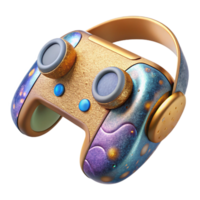 beautiful artistic Vr Controller with Tracking Sensors Isolated for Gaming Tech exclusive png