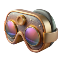 extraordinary artistic Vr Goggles with Lenses Cutout for Optical Design png