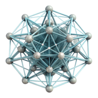 vibrant artistic A complex network of branching, fractal lines, forming a delicate, web-like structure, illuminated by a soft, ambient light, with a scientific visualization style original png