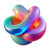 serene minimalist A dynamic composition of overlapping, translucent shapes, in vibrant, gradient colors, illuminated by a soft, diffused light, with a fluid, abstract expressionist style original png