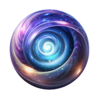 stunning traditional A swirling vortex of cosmic energy, forming a galaxy-like structure, illuminated by a bright, celestial light, with an astronomical art style 4K png