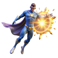 elegant rustic A cosmic superhero with celestial energy swirling around them, creating a supernova, lit by the blinding light of exploding stars, in a grand, epic style original png