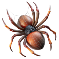 wonderful rustic A spider spinning a web, intricate details, macro photography, nature documentary style high quality png