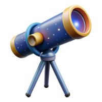 stunning contemporary A telescope observing distant galaxies, starry night sky lighting, astronomical photography, high resolution png