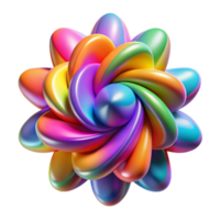 sereno moderno a artificial inteligência gerando arte, colorida abstrato padrões, digital arte, 4k png