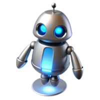 serene artistic A solitary, sleek, silver nanobot with glowing blue accents, hovering in a dark void, illuminated by a single, focused beam of white light, in a minimalist style high resolution png