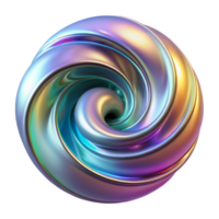 elegant contemporary A swirling vortex of iridescent, pearlescent colors, reminiscent of oil on water, with sharp, fractal edges and soft, ethereal lighting detailed png