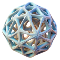 serene artistic An intricate lattice structure, with delicate, interwoven lines and a sense of fragility, illuminated by a soft, ambient light exclusive png