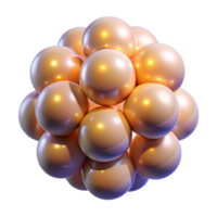 beautiful vintage A cluster of luminous orbs, emitting a warm, ethereal glow, in a dreamlike, surrealist style professional png