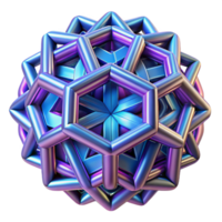 vibrant minimalist A complex, geometric pattern formed by interlocking tessellations, in a vibrant, geometric pattern, illuminated by a bright, neon light, op art style 4K png