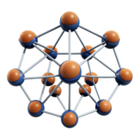 extraordinary artistic A network of interconnected nodes, pulsating with data flow, forming a complex web across a dark void, abstract and data visualization style 4K png