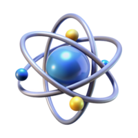impressive classic A highly detailed rendering of a single silicon atom, orbiting electrons visible, illuminated by a bright, white light. Scientific illustration style genuine png