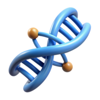 elegant vintage A DNA molecule rotating, showcasing its double helix structure, scientific illustration style exclusive png