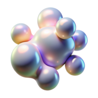 wonderful vintage A field of floating, amorphous blobs with a pearlescent sheen, lit by a soft, ethereal glow, abstract expressionism style genuine png