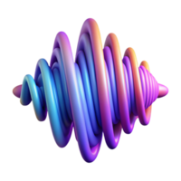 impressive rustic An abstract representation of sound waves, visualized as vibrant, pulsating lines, with a dynamic, energetic style premium png