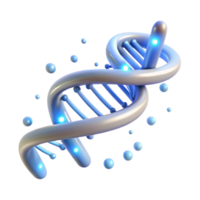 extraordinary creative A DNA double helix transforming into a digital binary code stream, illuminated by bright white light, in a scientific illustration style authentic png