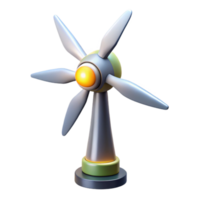 magnificent classic A wind turbine generating clean energy against a backdrop of a clear blue sky, illuminated by natural daylight, in a realistic style genuine png
