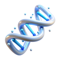 wonderful rustic A DNA double helix transforming into a digital binary code stream, illuminated by bright white light, in a scientific illustration style 4K png