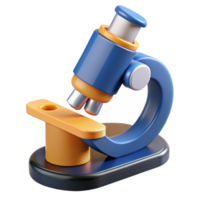 beautiful contemporary A microscope with a slide, close-up view, laboratory setting, realistic style 4K png