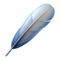impressive contemporary A single feather floating in the air, delicate and light, minimalist high resolution png