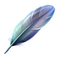 magnificent rustic A single feather, floating in the air, soft, diffused light, ethereal style high quality png
