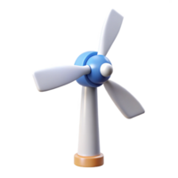 extraordinary artistic A wind turbine gracefully rotating against a clear sky, dynamic motion blur, clean, minimalist style authentic png