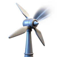 beautiful creative A wind turbine generating energy, long exposure photography, dramatic sky, renewable energy theme genuine png
