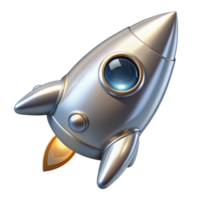 wonderful abstract A sleek, silver spaceship shaped like a teardrop, intricate engine details visible, illuminated by the bright, harsh light of a nearby star. Photorealistic style high quality png