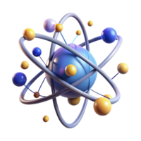 stunning artistic A quantum computer emitting streams of light particles, surrounded by equations, scientific illustration style authentic png