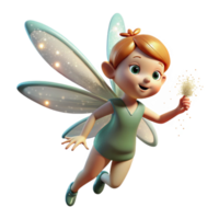 magnificent minimalist A playful sprite with dragonfly wings, scattering sparkling dust, in a beam of sunlight. Art Nouveau style original png