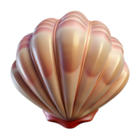 serene vintage A seashell on the beach, soft lighting, realistic texture, detailed illustration high quality png