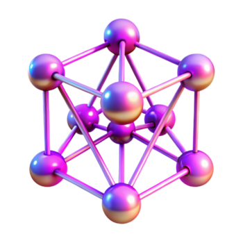 elegant rustik en nätverk av sammankopplade, lysande knutpunkter, pulserande med energi, i en ljus, synthwave stil äkta png