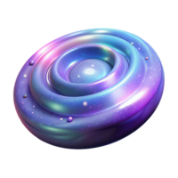elegant artistic A holographic map of the galaxy, with swirling nebulae and twinkling stars, projects in the air. Sci-fi realism style exclusive png