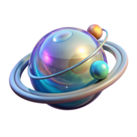 dramatic creative A transparent, holographic projection of the solar system, planets orbiting realistically, lit by a dim, cosmic glow genuine png