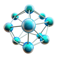 impressive minimalist A network of interconnected nodes, glowing with data streams, complex web of connections, dark background, abstract art style exclusive png