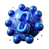 serene vintage A group of stylized binary code digits floating in space, each digit glowing with a blue light, lit by a dim, ambient light. Abstract style exclusive png