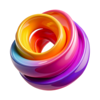 magnificent abstract A dynamic composition of swirling, gestural brushstrokes, rendered in vibrant, expressive colors, illuminated by a dramatic, directional light, in an Action Painting style premium png