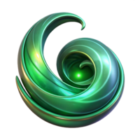 dramatic classic A swirling vortex of iridescent emerald green magic, tendrils reaching out like grasping claws, illuminated by a single beam of ethereal moonlight. Art Nouveau style professional png