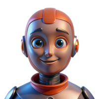 vibrant classic A robotic face displaying a range of human emotions, lit by dramatic lighting, in a close-up, portrait style authentic png