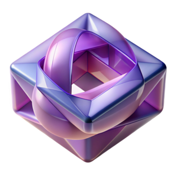 degno di nota classico un' serie di sovrapposizione, traslucido geometrico forme, la creazione di un' senso di profondità e dimensione, illuminato di un' morbido, ambientale luce, nel un' geometrico astrazione stile autentico png