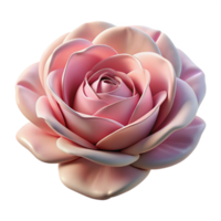 wonderful minimalist A close-up of a blooming rose, delicate petals, soft lighting, romantic detailed png