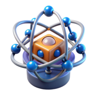 impressive artistic Microscopic view of a nanobot constructing a building atom by atom, intricate detail, glowing energy fields 4K png